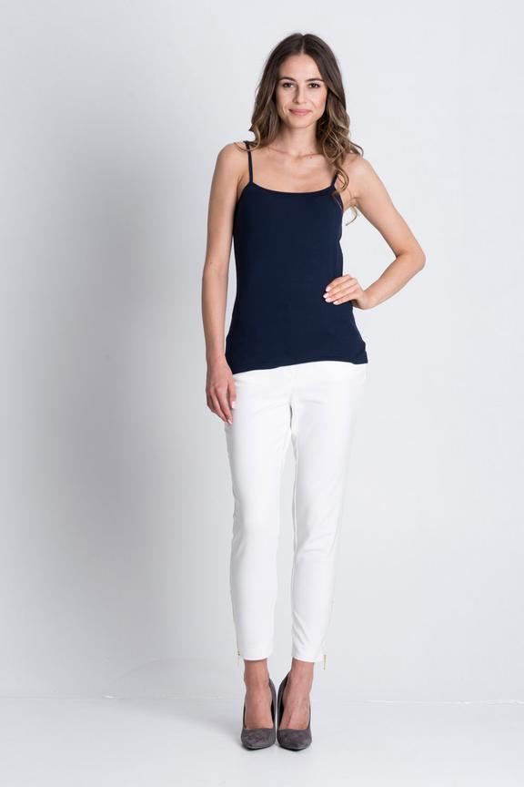 Granatowy top na ramiączkach