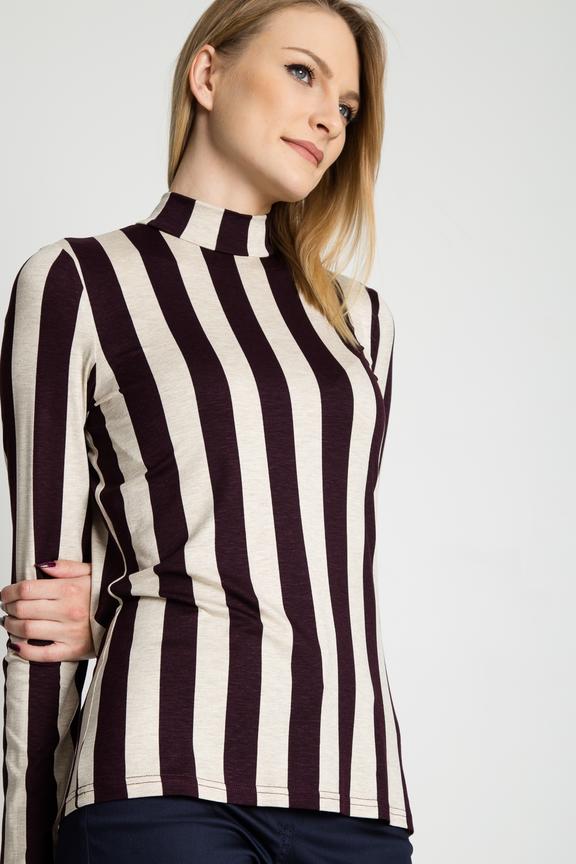 Półgolf w pionowe  pasy