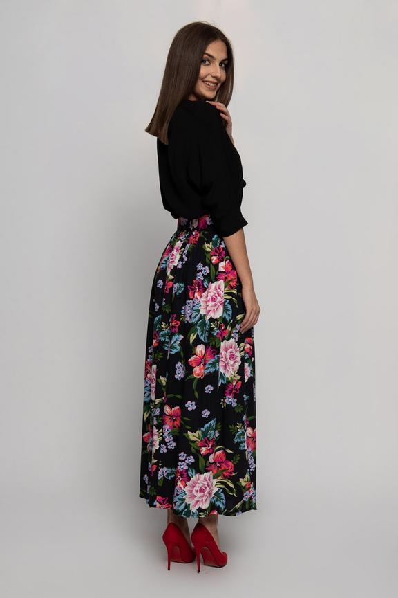 Spódnica maxi w kwiaty
