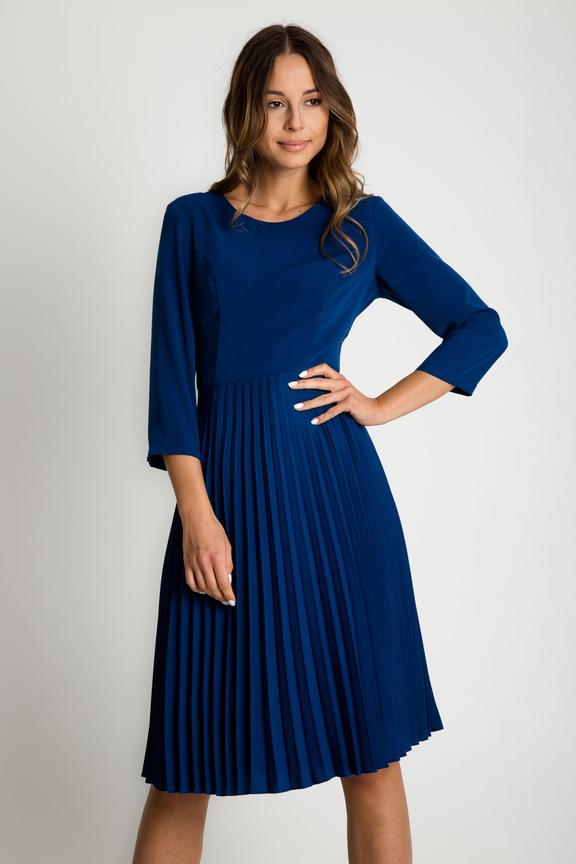 Sukienka z plisowanym dołem
