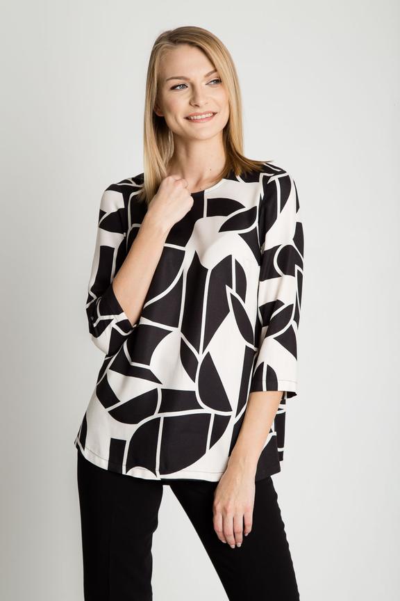 Prosta bluzka z wiskozy