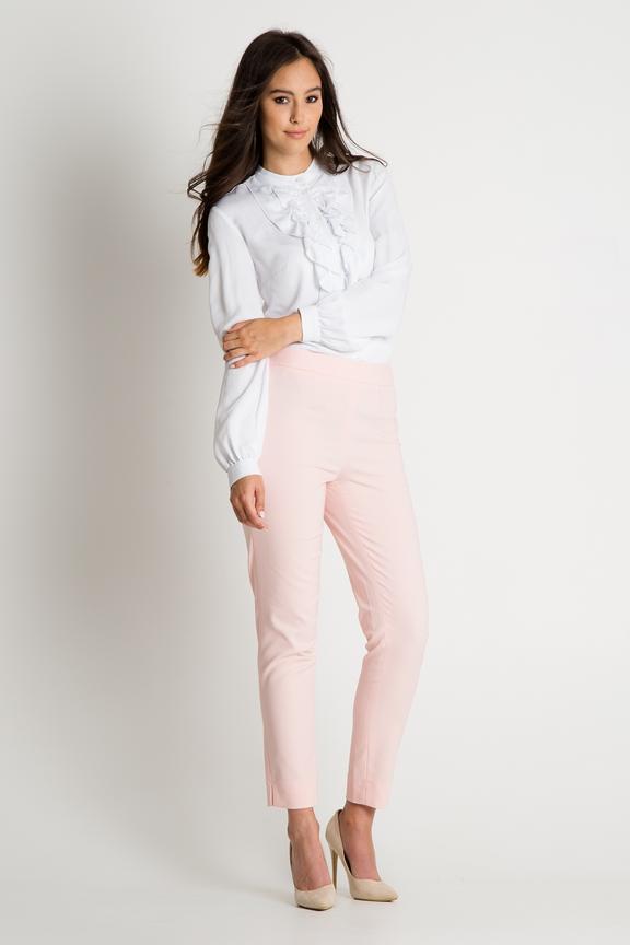 Spodnie w kolorze pudrowego różu
