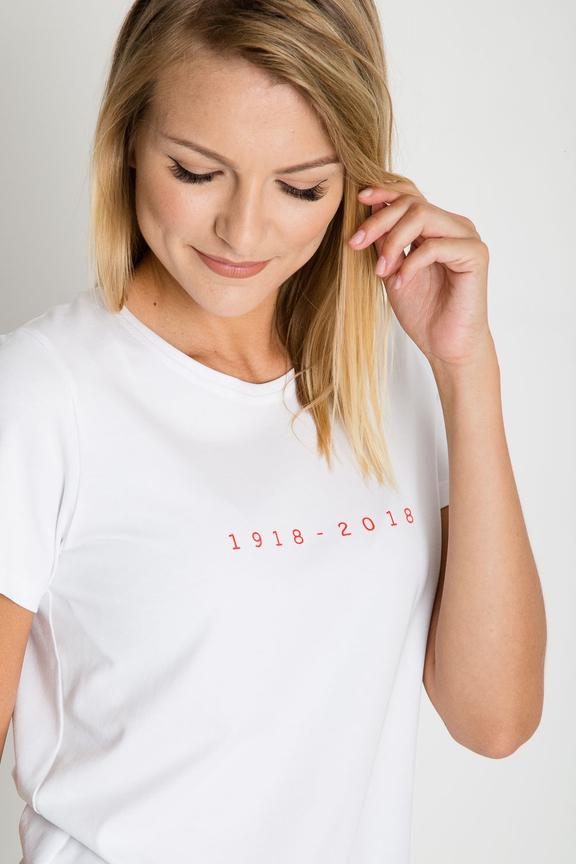 T-shirt z nadrukiem rocznicy odzyskania niepodległości