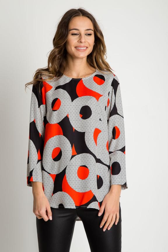 Bluzka z łezką na plecach