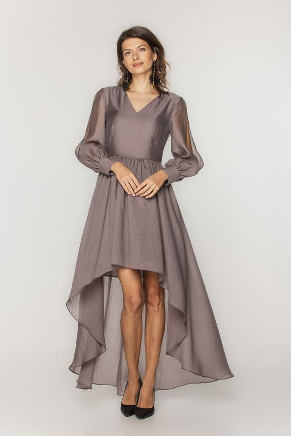 Asymetryczna zwiewna sukienka