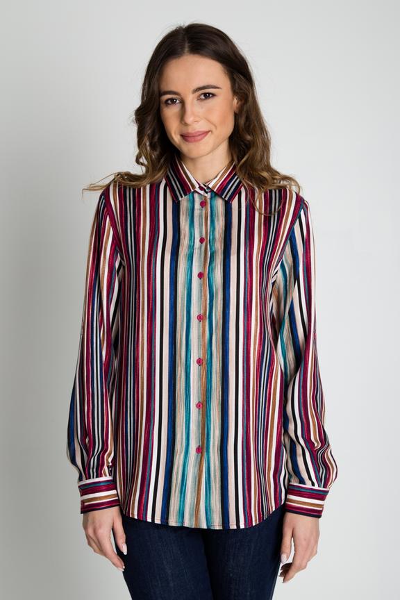 Koszula w kolorowe pasy