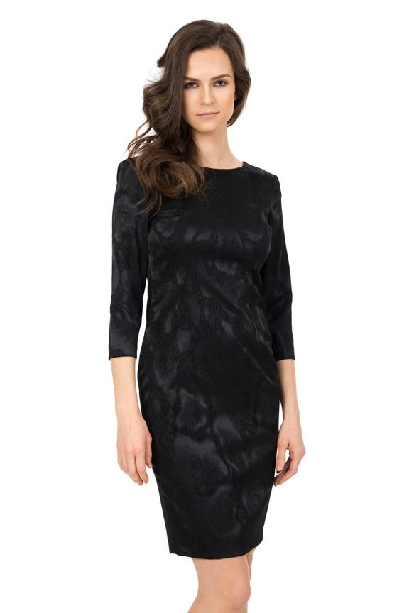 Elegancka sukienka z rękawem 3/4