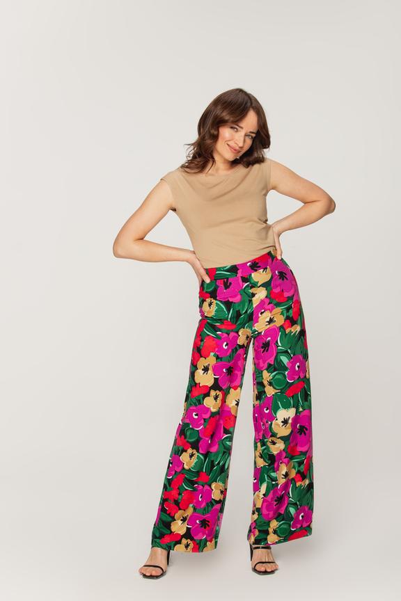 Beżowa elastyczna bluzka