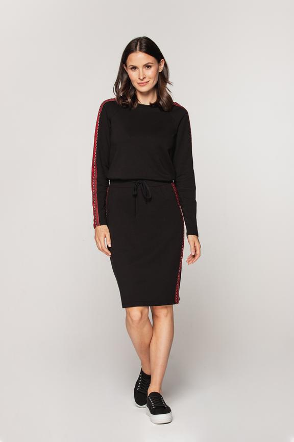 Blouse with folk ornament