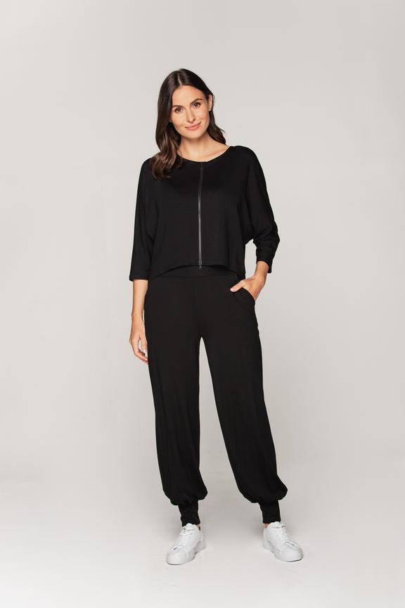 Bluzka zapinana na suwak