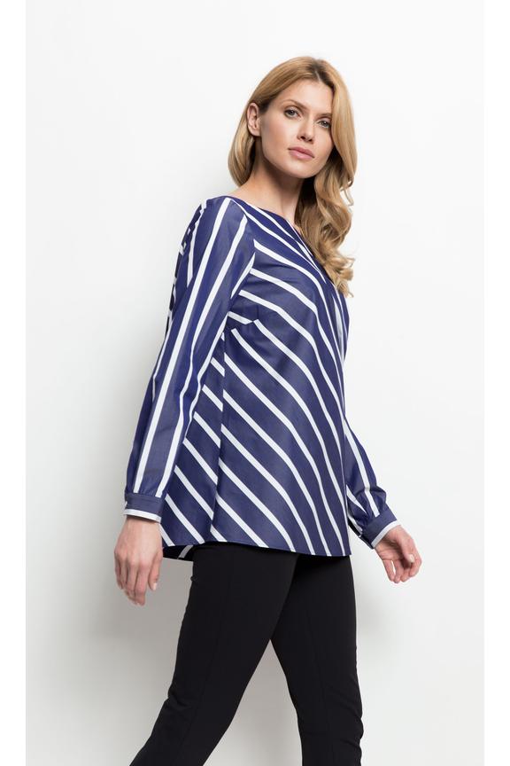 Bluzka w paski odsłaniająca ramiona