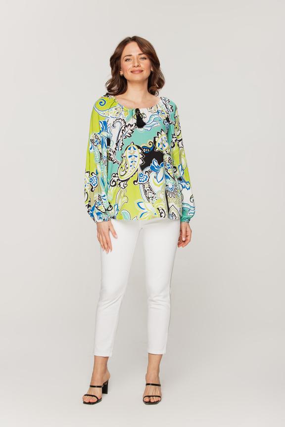 Bluzka z regulowanym dekoltem