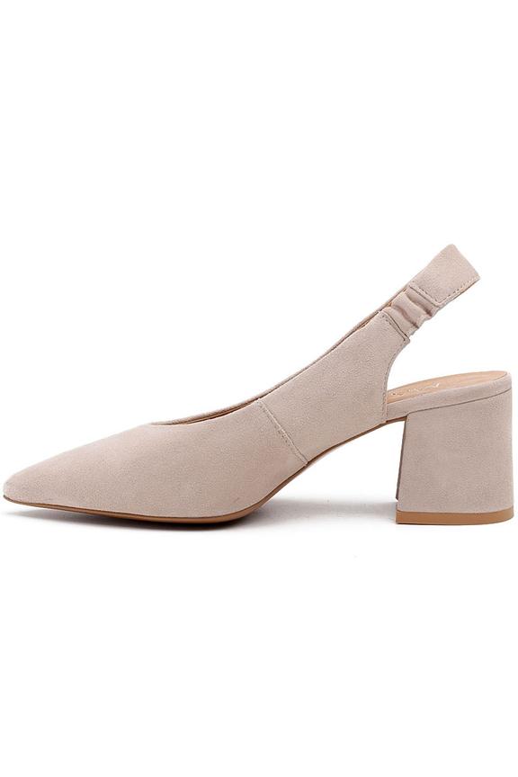 Beige strappy and rubber sandals