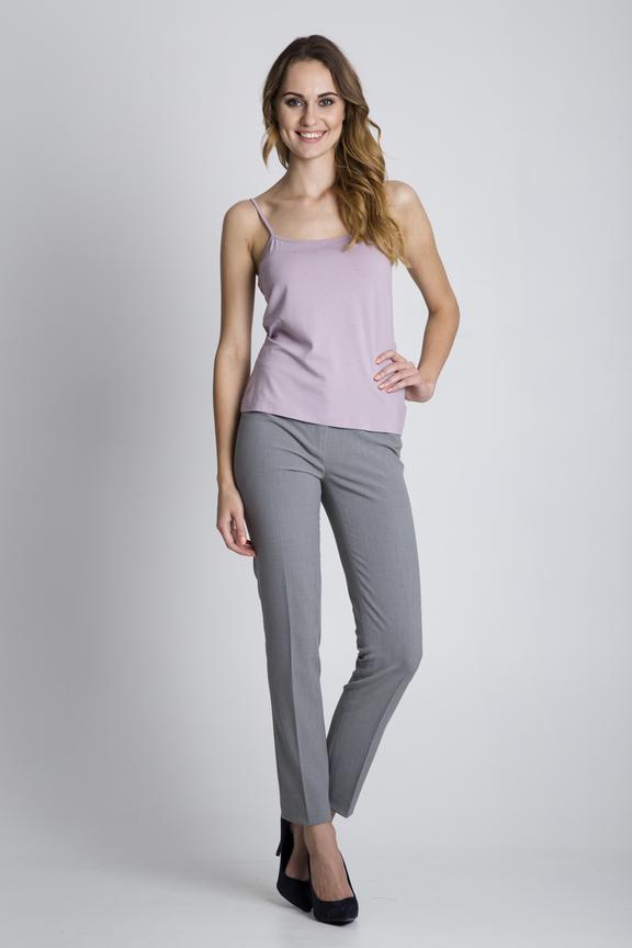 Różowa bluzka na ramiączkach