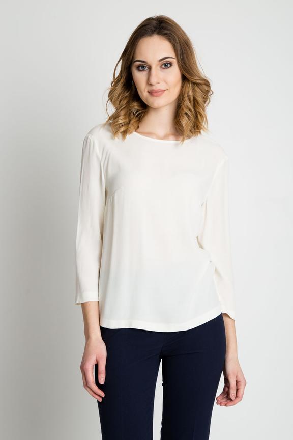 Oryginalna bluzka w kolorze ecru