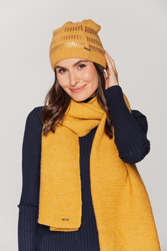 Cashmere-blend beanie