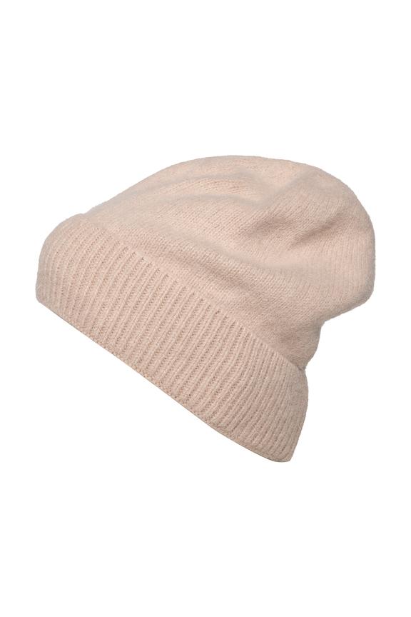 Bright angora cap
