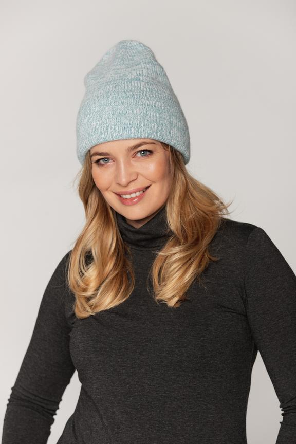 Mélange roll-up cap