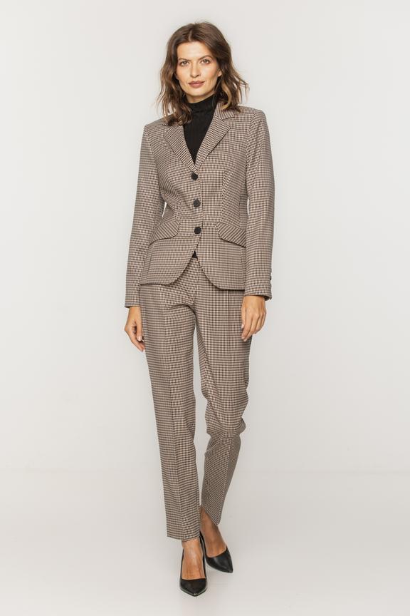 Czarny prążkowany półgolf  z krótkim rękawem