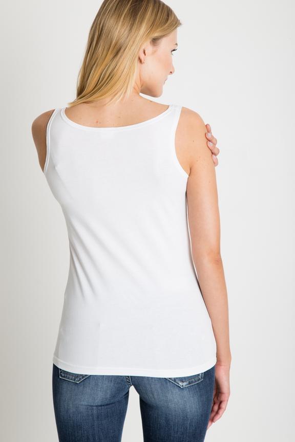 Klasyczny biały top