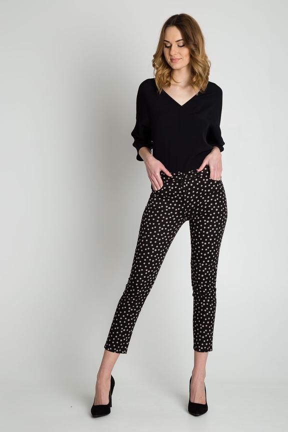 Eleganckie spodnie we wzory