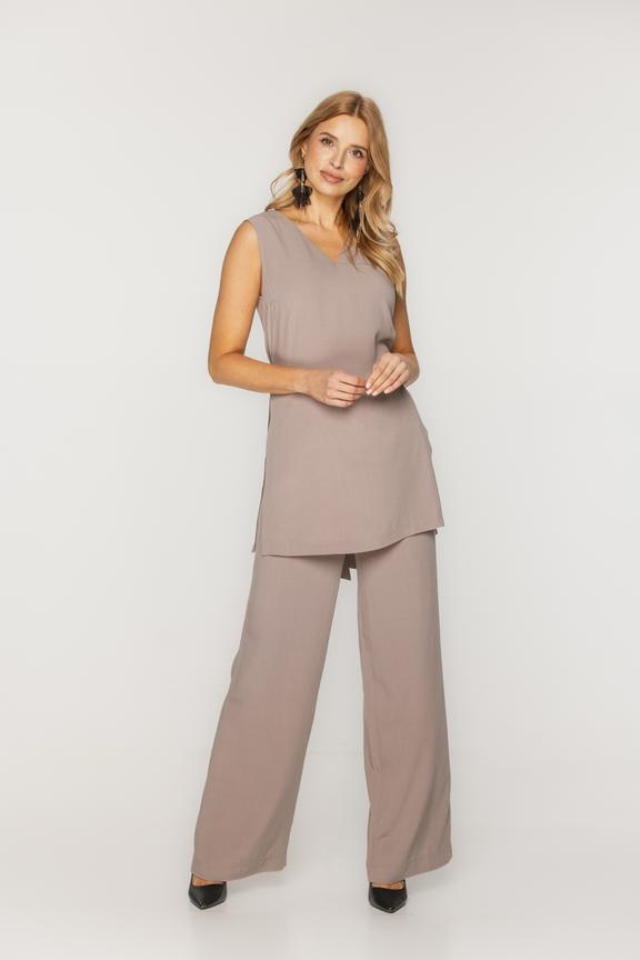 Długie spodnie szwedy z kieszeniami