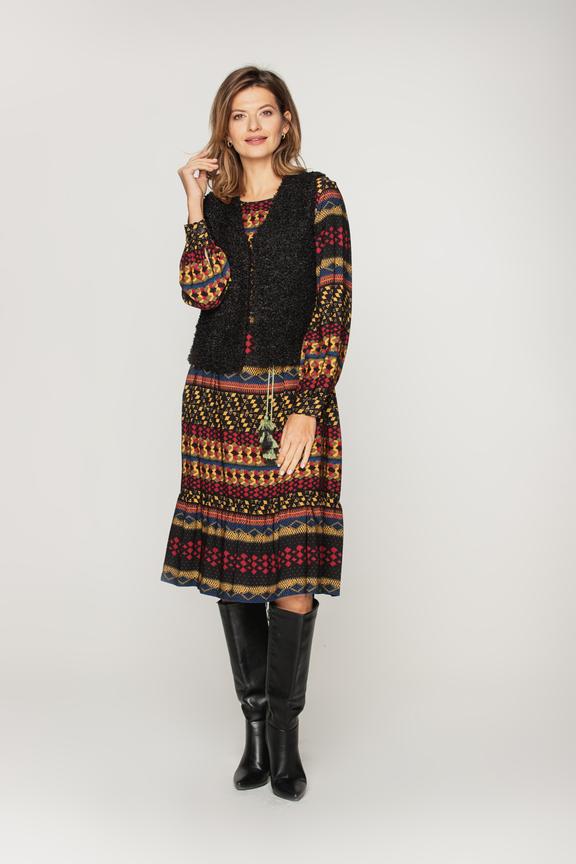 Kamizelka z tkaniny typu boucle