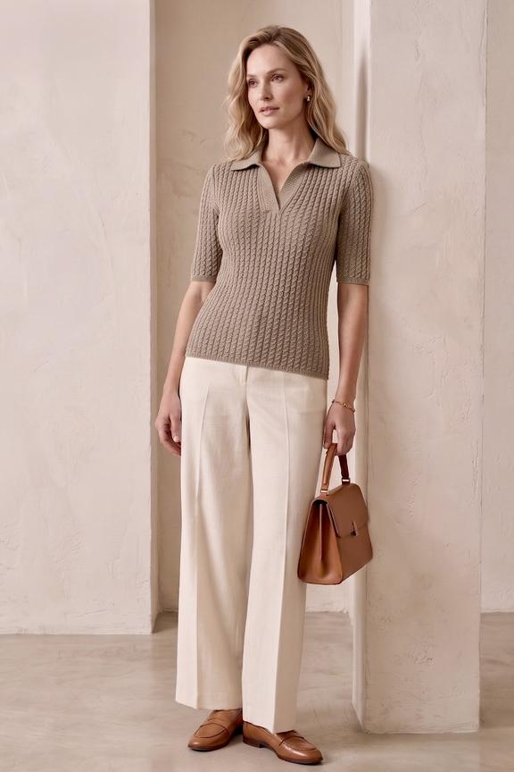 Sweter swe393 mocca mkm