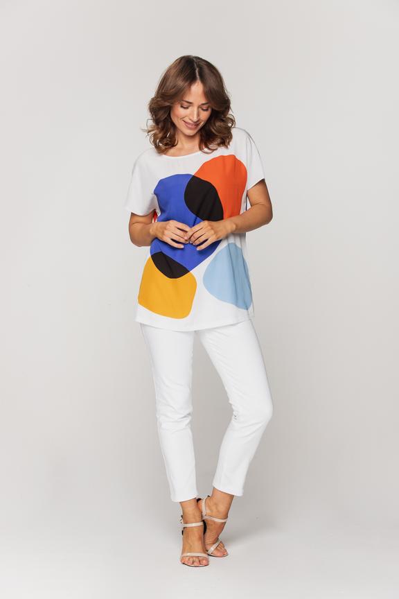 Luźna kimonowa bluzka