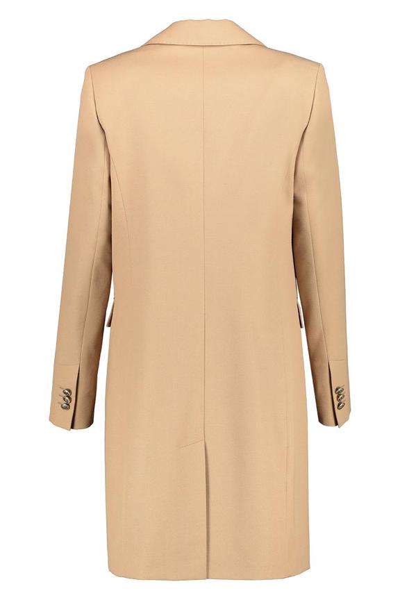 Elegancki beżowy płaszcz