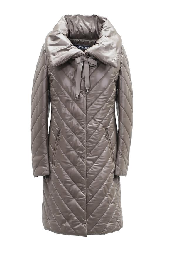 Kurtka z brązowej połyskującej tkaniny