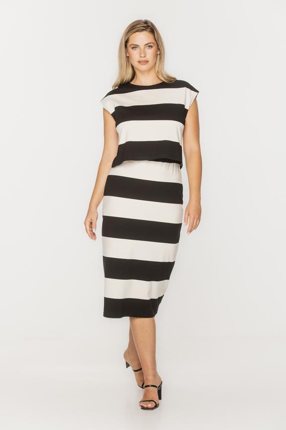 Pudełkowa krótka bluzka