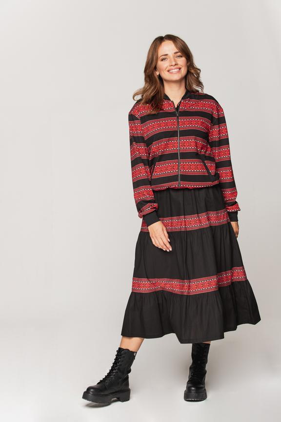 Bawełnia spódnica z taśmą pereborową