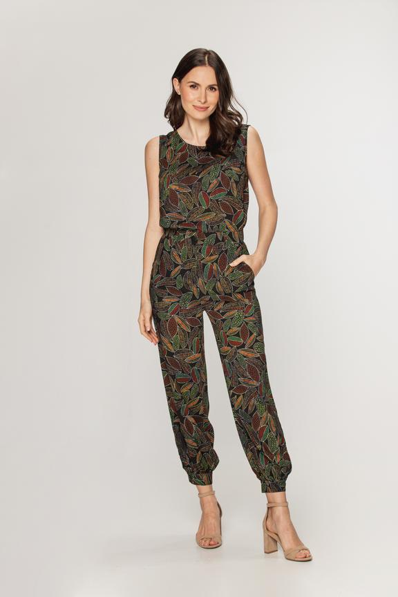 Spodnie alladynki z wiskozy