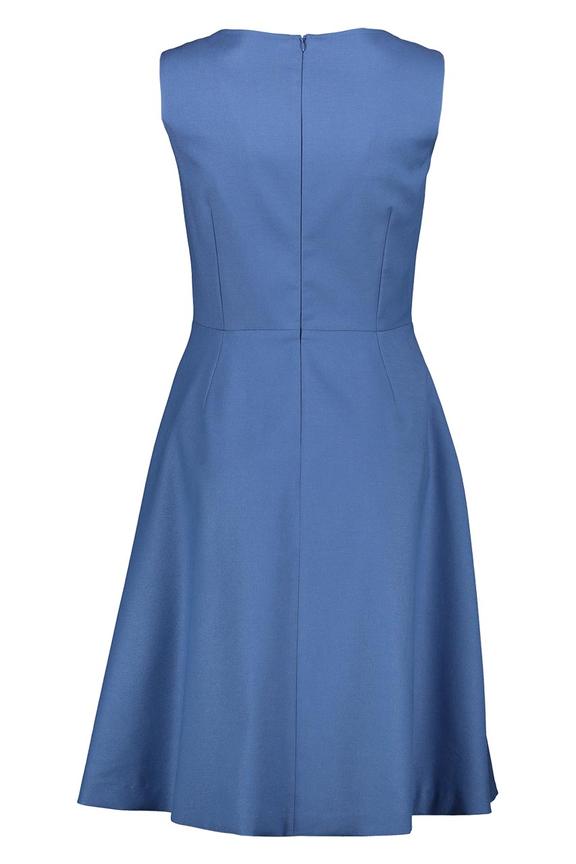 Asymetryczna sukienka bez rękawów