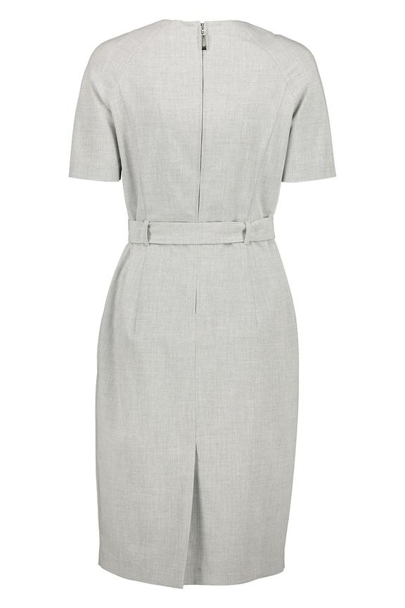 Sukienka z paskiem i podszewką