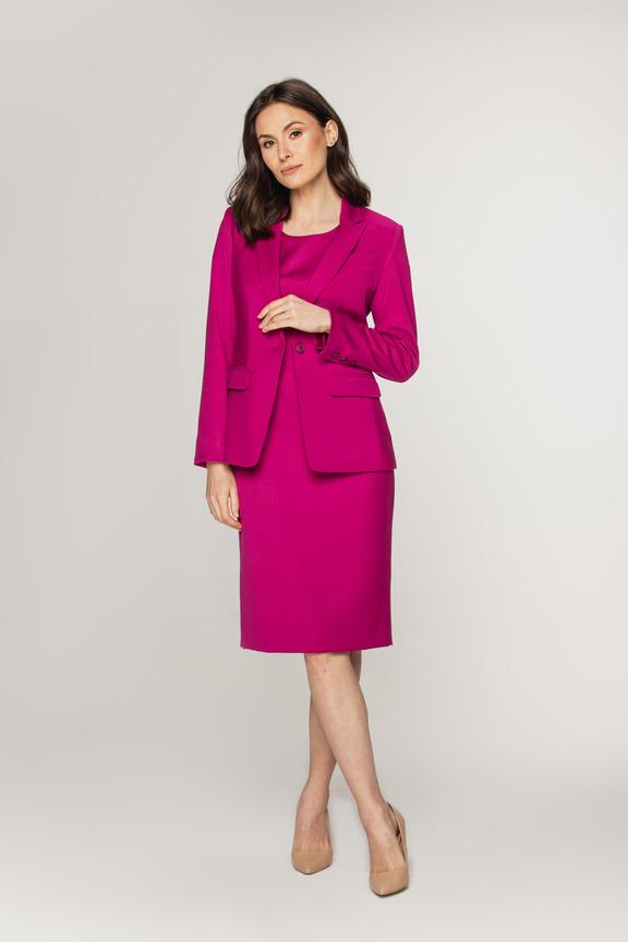 Sukienka w kolorze amarantowym