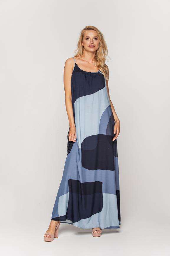 Długa letnia sukienka