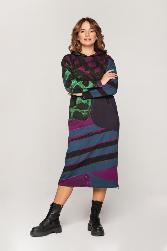 Dresowa sukienka Bialcon Art
