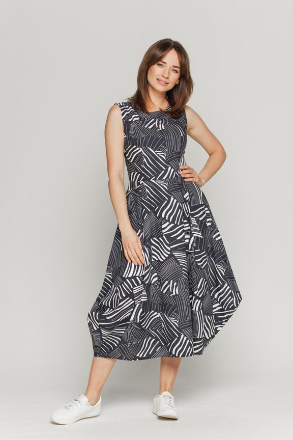 Sukienka  z dołem typu bombka