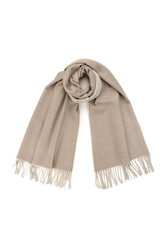Dwustronny uniwersalny szal z naturalnych materiałów