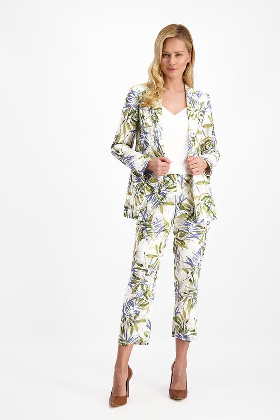 Marynarka damska w motyw liści