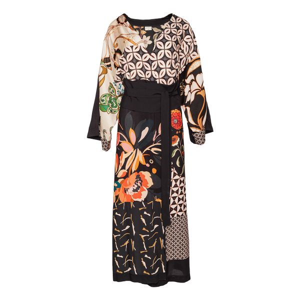 Sukienka o kroju kimona w rozmiarze 38 Bialcon.pl