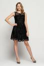 Czarna koronkowa sukienka