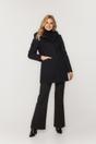 Navy blue coat for winter