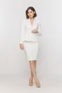Spódnica ołówkowa w kolorze écru