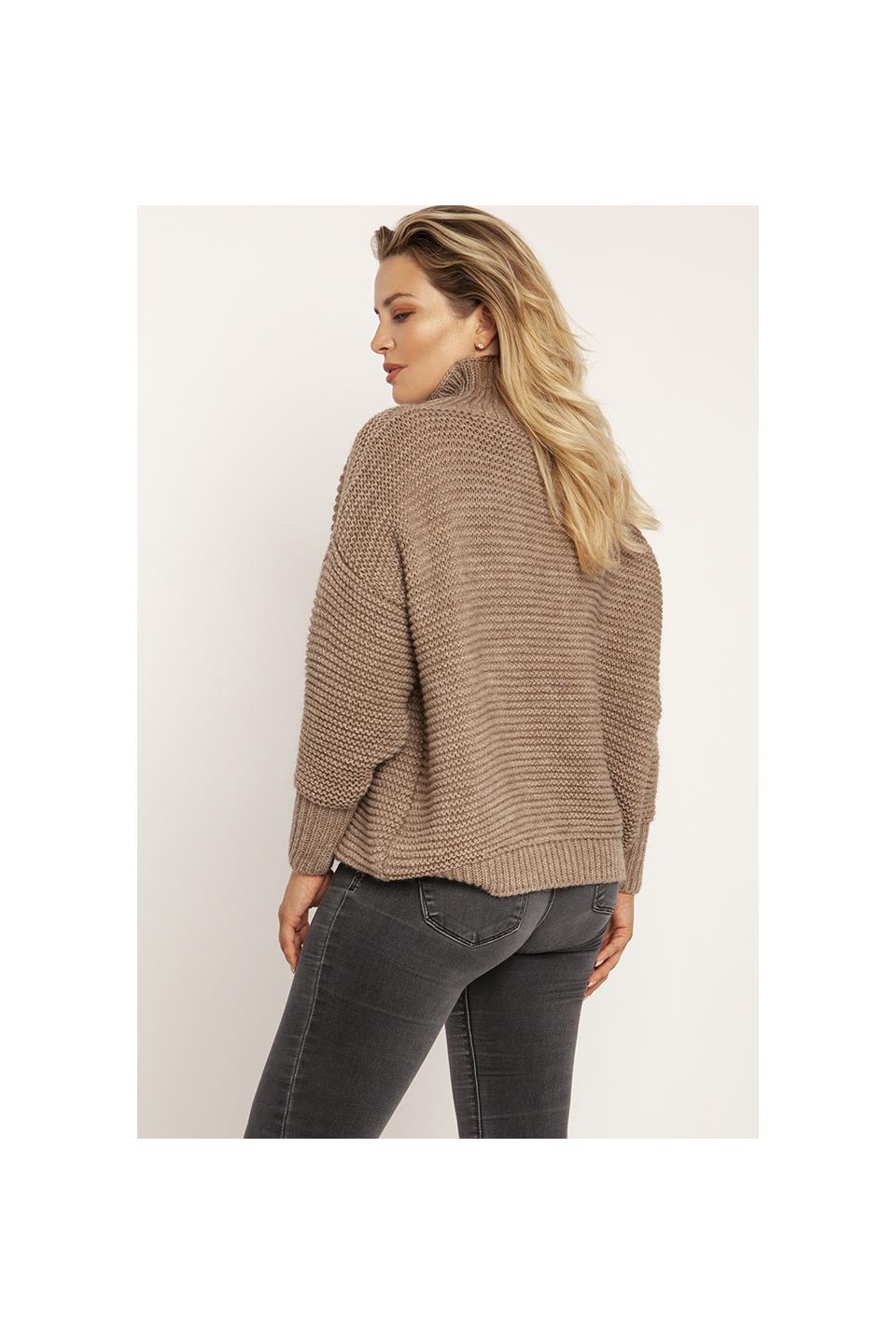 Sweter w kolorze mocca