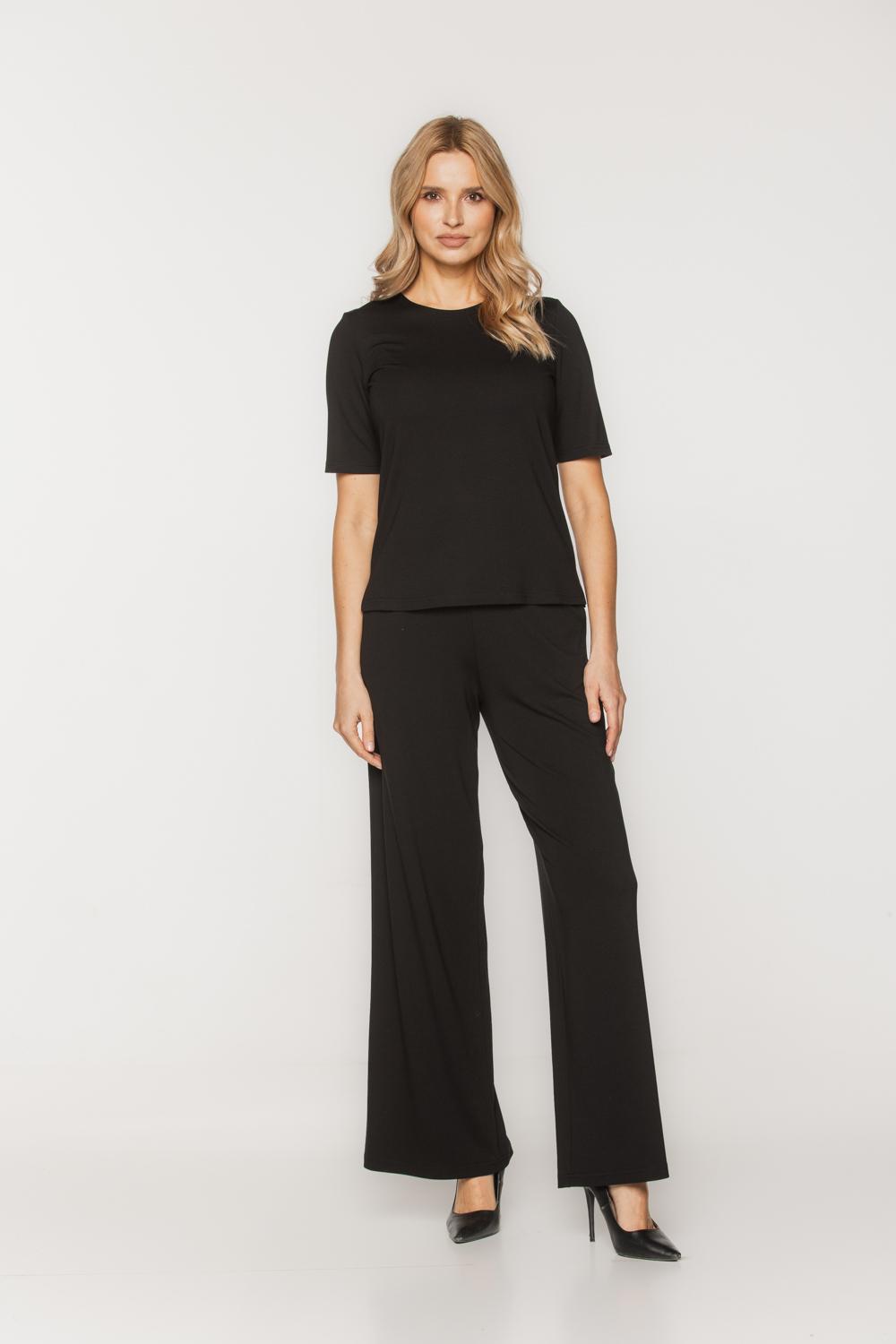 ◎NEITHERS◎ BASIC SS TSHIRT FOR WOMEN BLACK NEB3MWTS101BK T-shirt damski TSHDT-0020-99(Z18) | OCHNIK